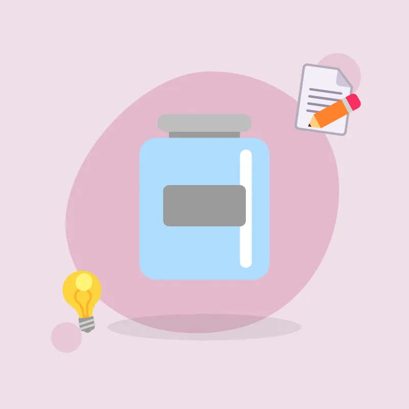 The "I'm bored" jar (illustration)