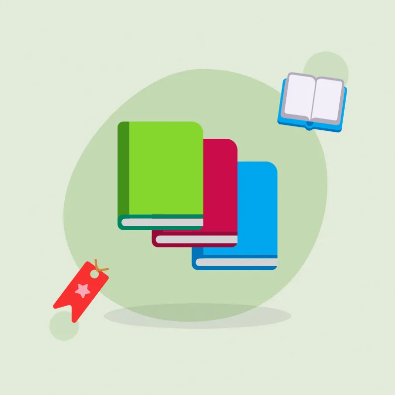 Weekly library trip (illustration)