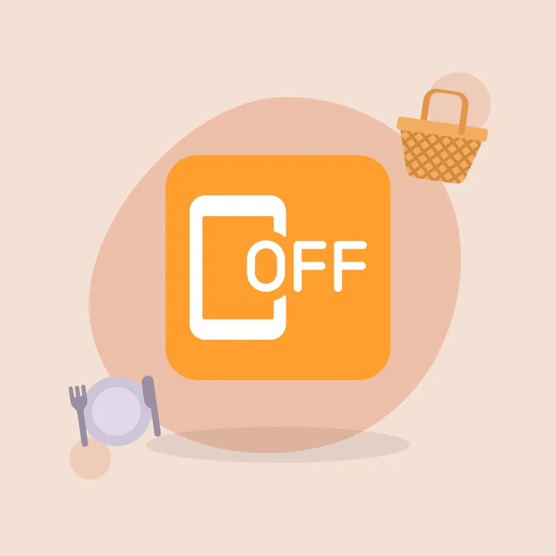 The phone basket (illustration)