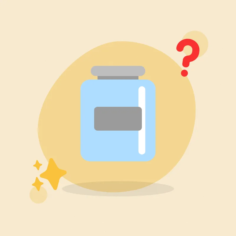 Dinner question jar (illustration)