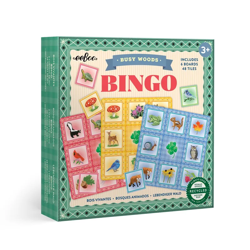 eeBoo Busy Woods Bingo by eeBoo