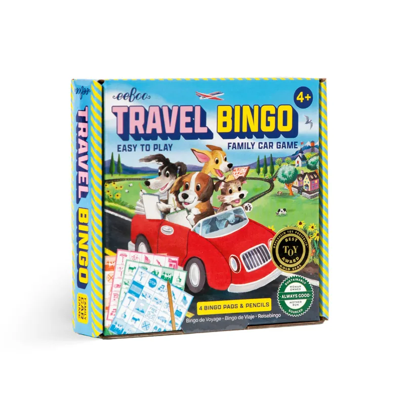 eeBoo Travel Bingo by eeBoo