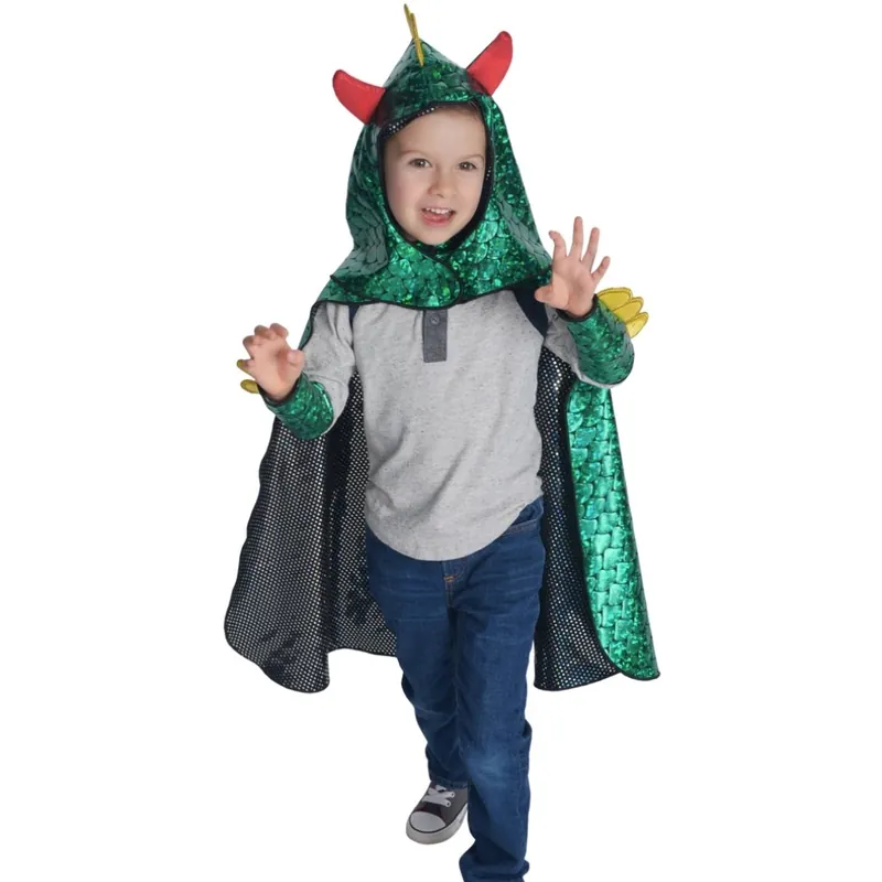 Fairy Finery Dragon & Knight Reversible Cape Set by Fairy Finery