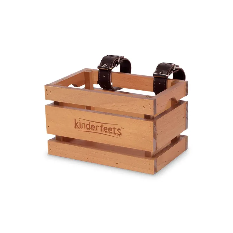 Kinderfeets Wooden Bike Crate by Kinderfeets
