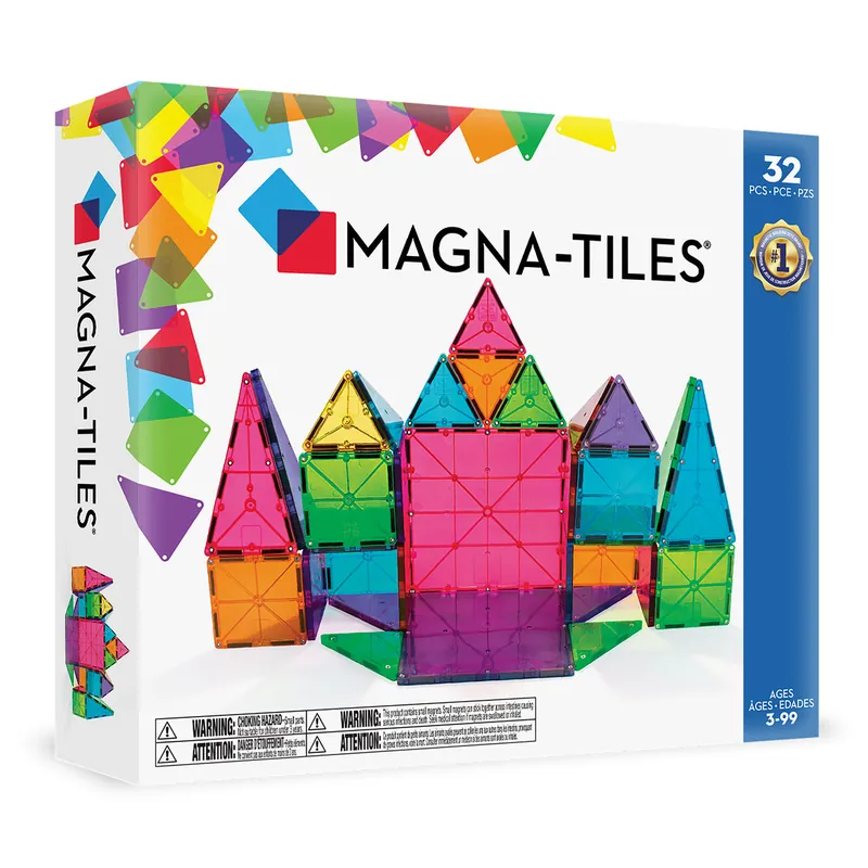 Magna-Tiles Classic 32-Piece Set by Magna-Tiles