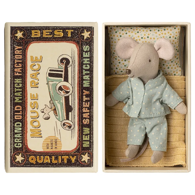 Maileg Little Brother Mouse in Matchbox by Maileg