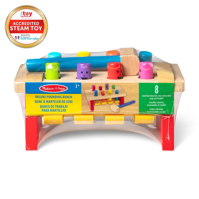 Melissa & Doug Deluxe Pounding Bench by Melissa & Doug