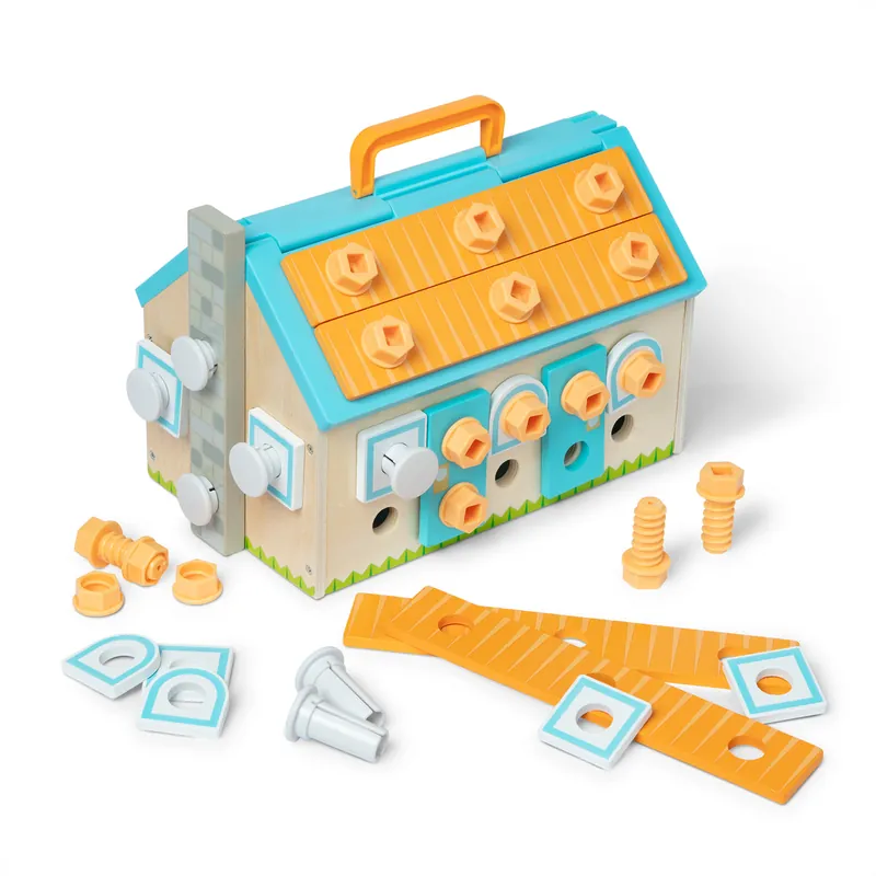 Melissa & Doug Build-A-House Toolbox by Melissa & Doug