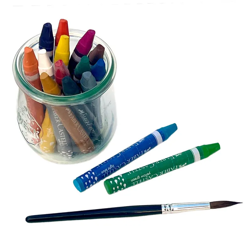 Stubby Pencil Studio Watercolor Crayons (Jumbo Triangular) by Stubby Pencil Studio